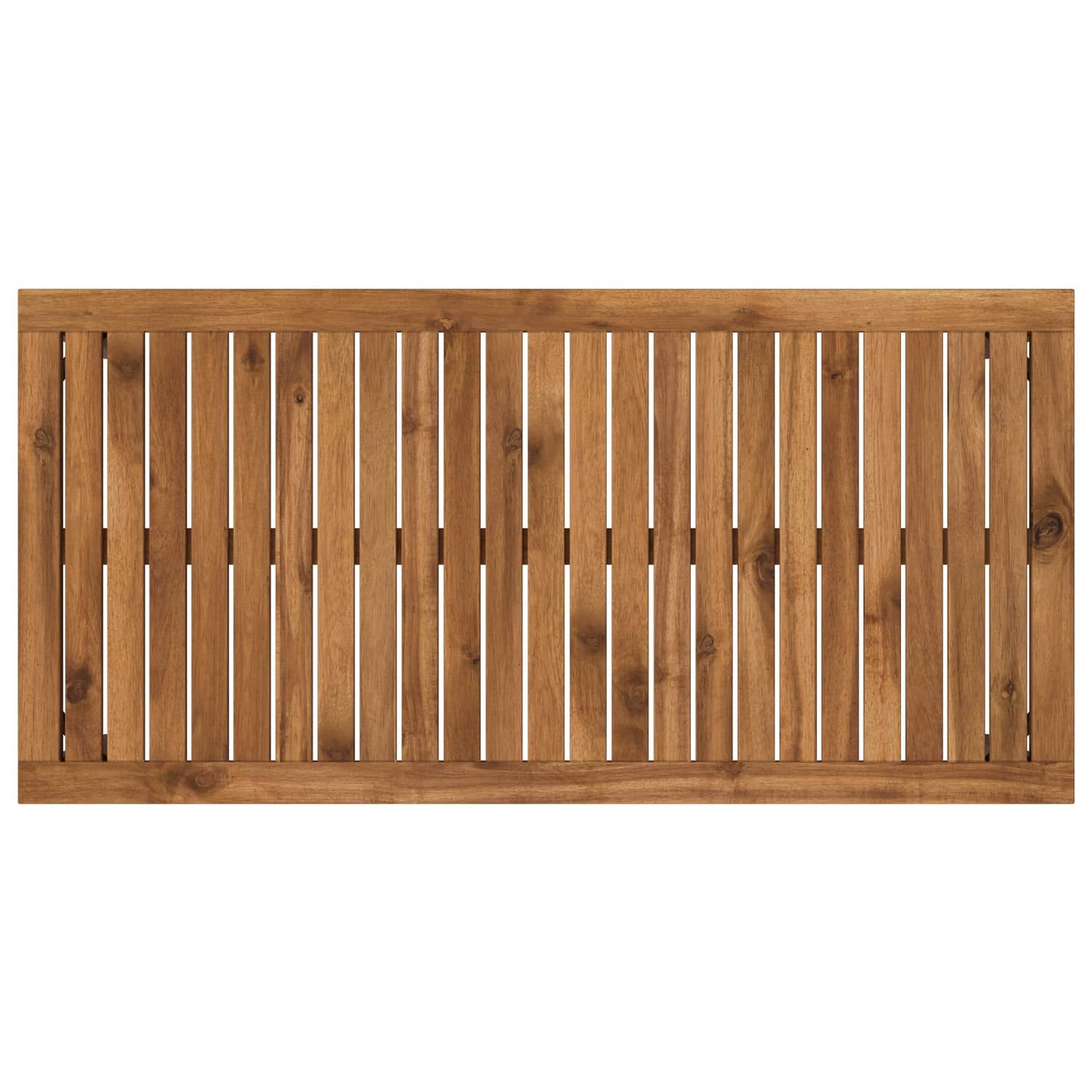 vidaXL Τραπεζάκι σαλονιού Φυσικό και Καφέ 50 x 100,5 x 45 εκ.