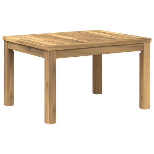 vidaXL Τραπεζάκι σαλονιού Λευκό 49 x 60,5 x 36 cm Στερεό Ξύλο Ακακίας