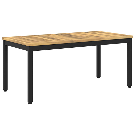 vidaXL Τραπεζάκι σαλονιού Λευκό και Μαύρο 50 x 100,5 x 45 εκ.