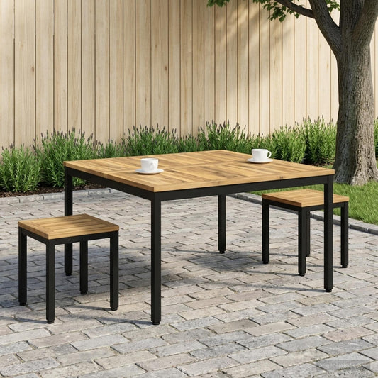 vidaXL Τραπεζάκι σαλονιού Λευκό και Μαύρο 100 x 100,5 x 45 εκ.
