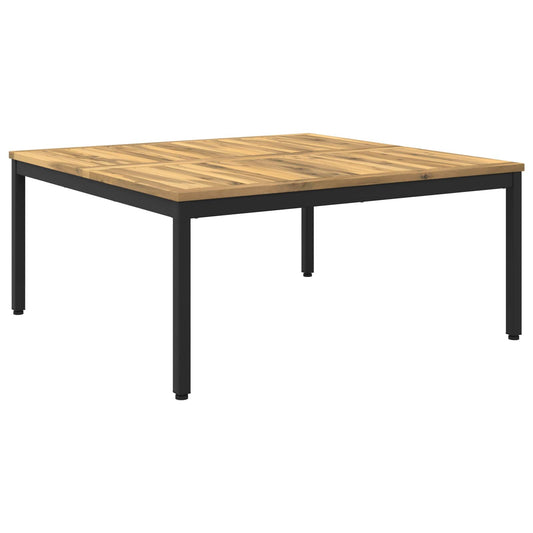 vidaXL Τραπεζάκι σαλονιού Λευκό και Μαύρο 100 x 100,5 x 45 εκ.