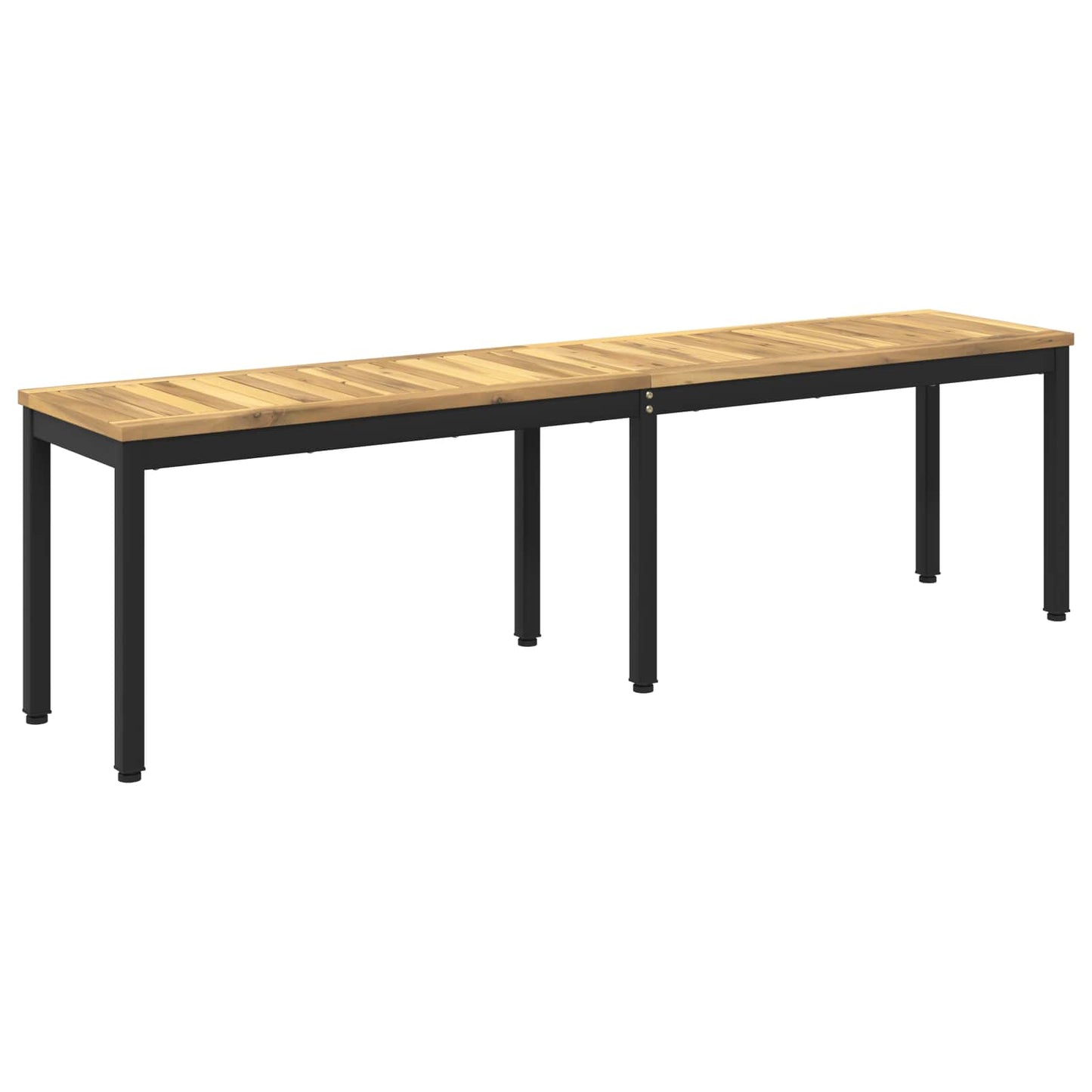 vidaXL Παγκάκι κήπου 161 x 35 x 45 εκ Στερεό Ξύλο Ακακίας Ορθογώνιος