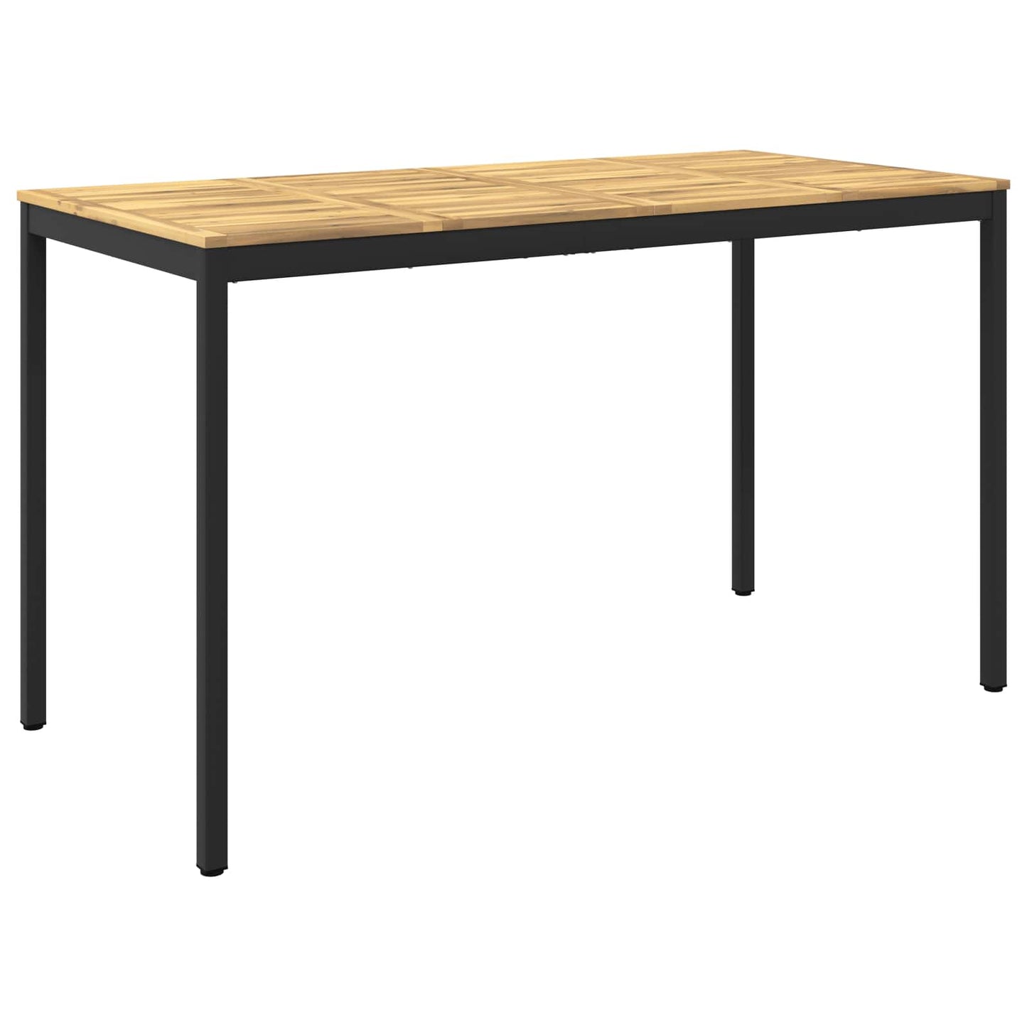 vidaXL Τραπέζι μπαρ κήπου NAARDEN Λευκό και Μαύρο 180 x 88,5 x 105 εκ
