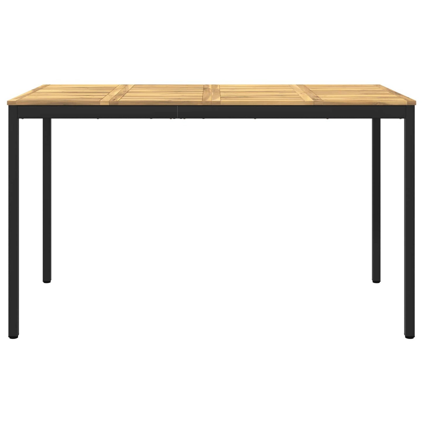 vidaXL Τραπέζι μπαρ κήπου NAARDEN Λευκό και Μαύρο 180 x 88,5 x 105 εκ