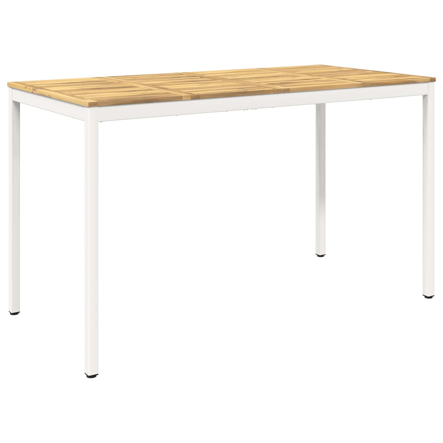 vidaXL Τραπέζι μπαρ κήπου NAARDEN Λευκό 180 x 88,5 x 105 εκ