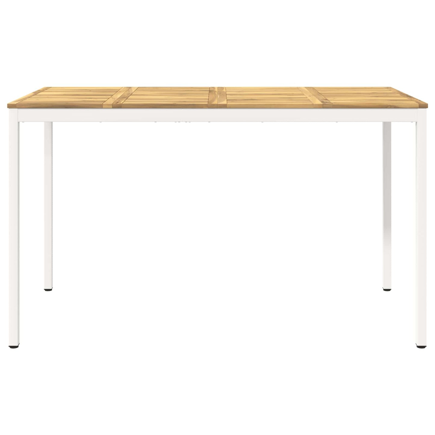 vidaXL Τραπέζι μπαρ κήπου NAARDEN Λευκό 180 x 88,5 x 105 εκ