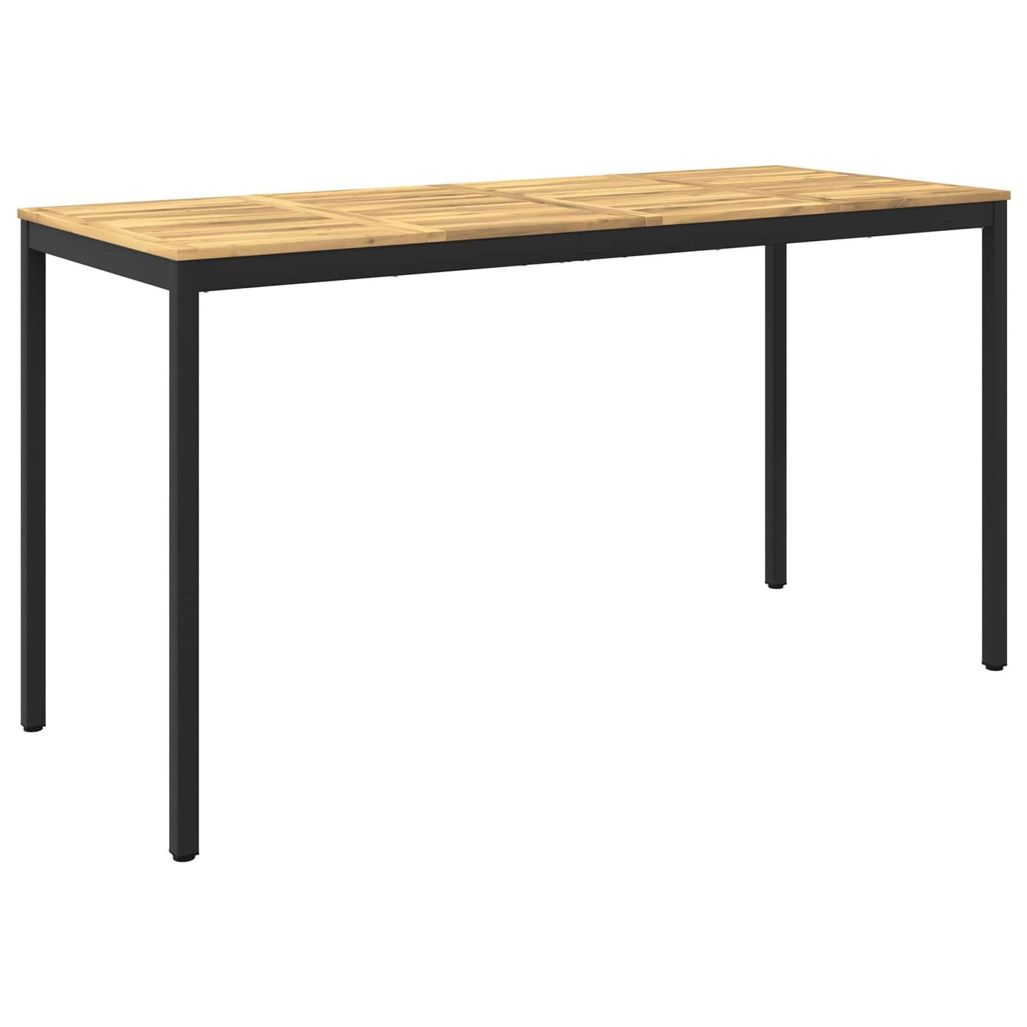 vidaXL Τραπέζι μπαρ κήπου NAARDEN Λευκό και Μαύρο 196 x 80,5 x 105 εκ