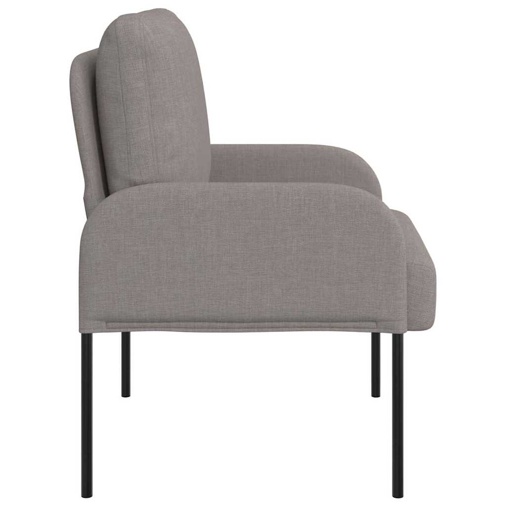 vidaXL Καναπέδες με μαξιλάρι 55cm Taupe Κόντρα πλακέ