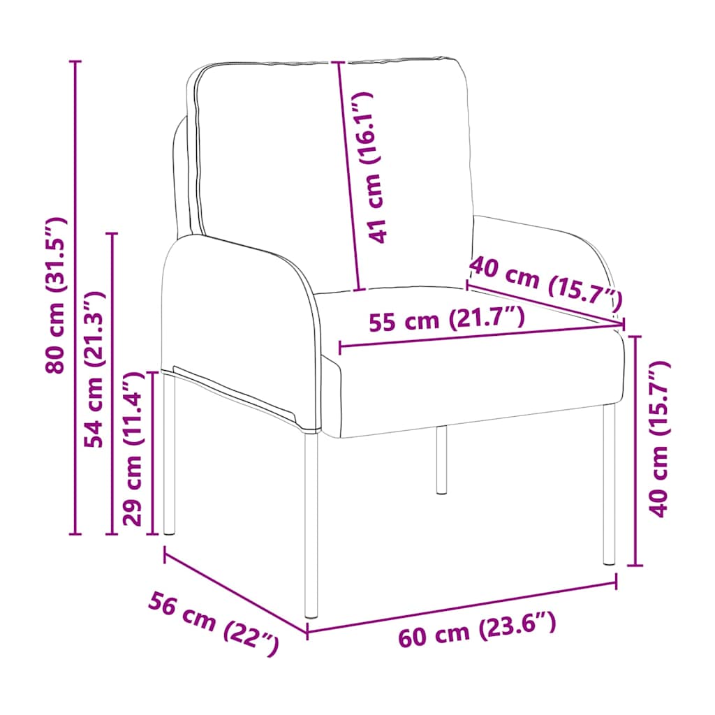 vidaXL Καναπέδες με μαξιλάρι 55cm Ανοιχτό γκρι Κόντρα πλακέ