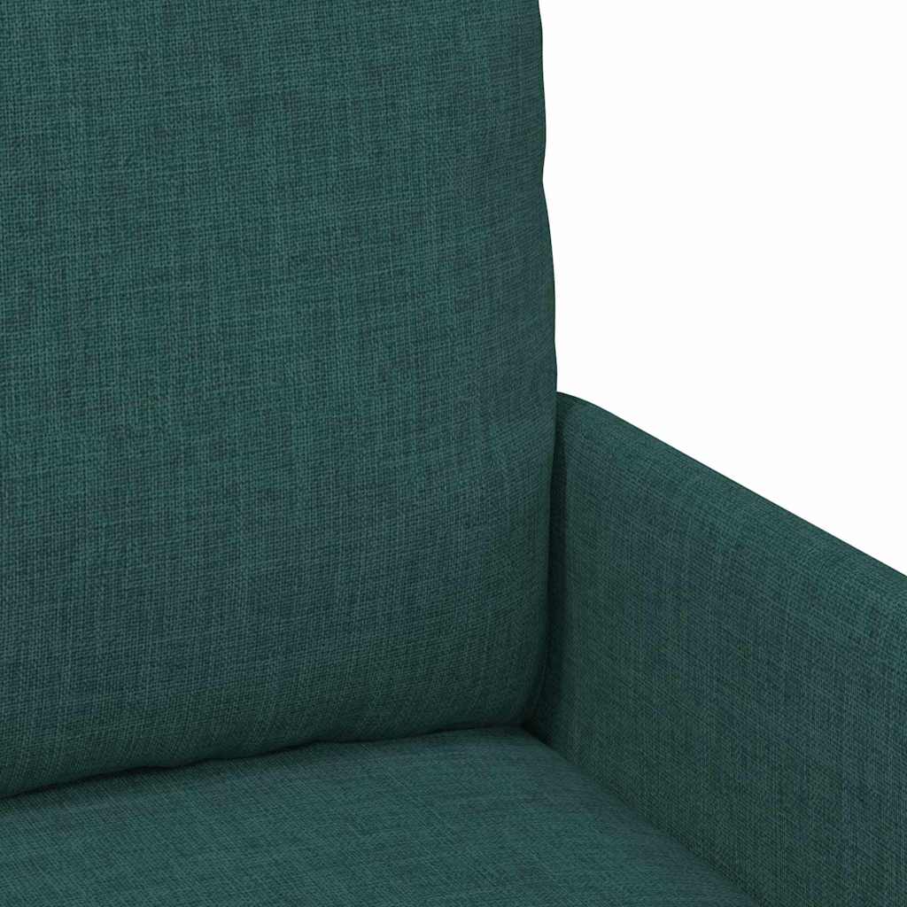 vidaXL Καναπέδες με μαξιλάρι 110cm Σκούρο Πράσινο Κόντρα πλακέ