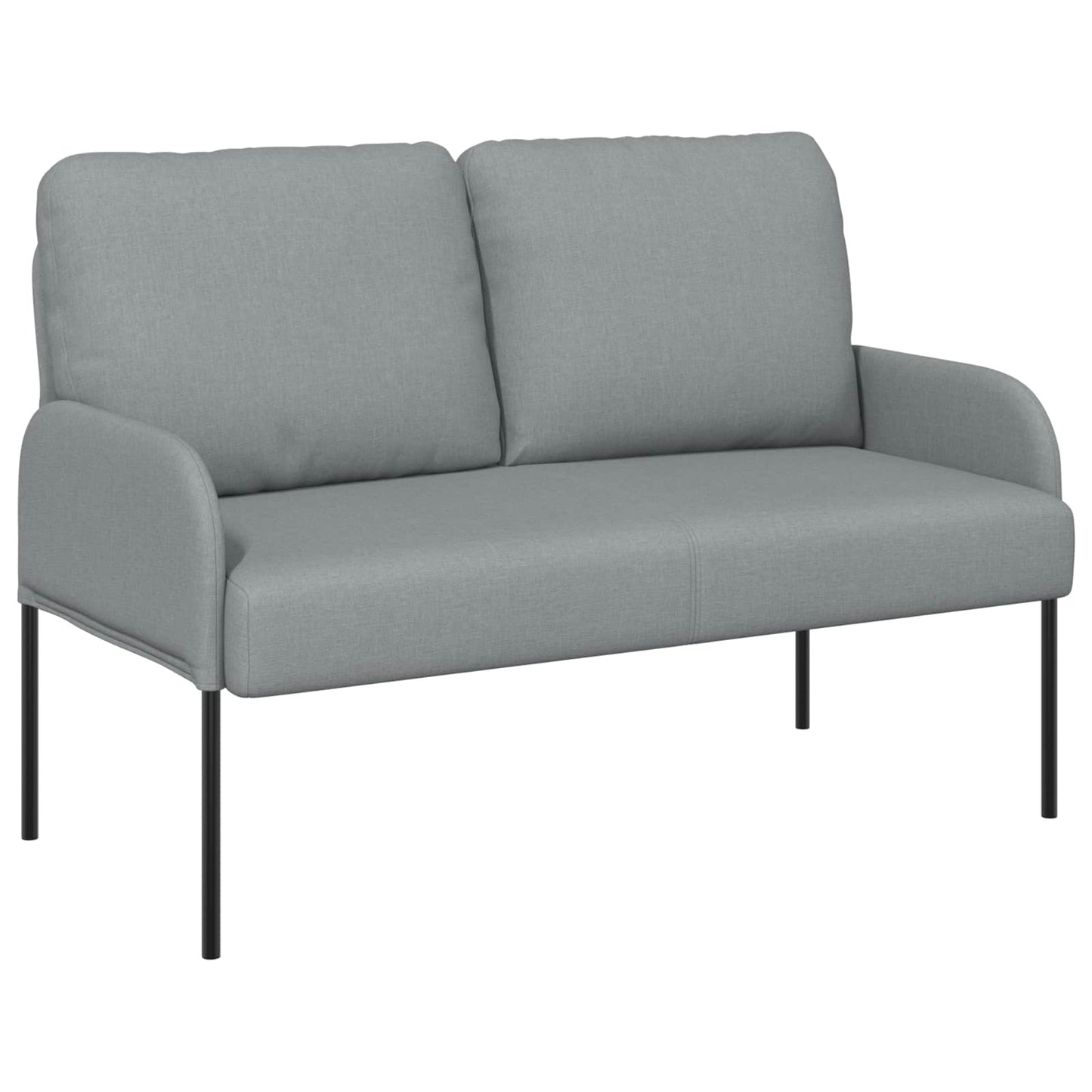 vidaXL Σετ Καναπέ 3 pcs Ανοιχτό γκρι 115 x 56 x 80 εκ Κόντρα πλακέ