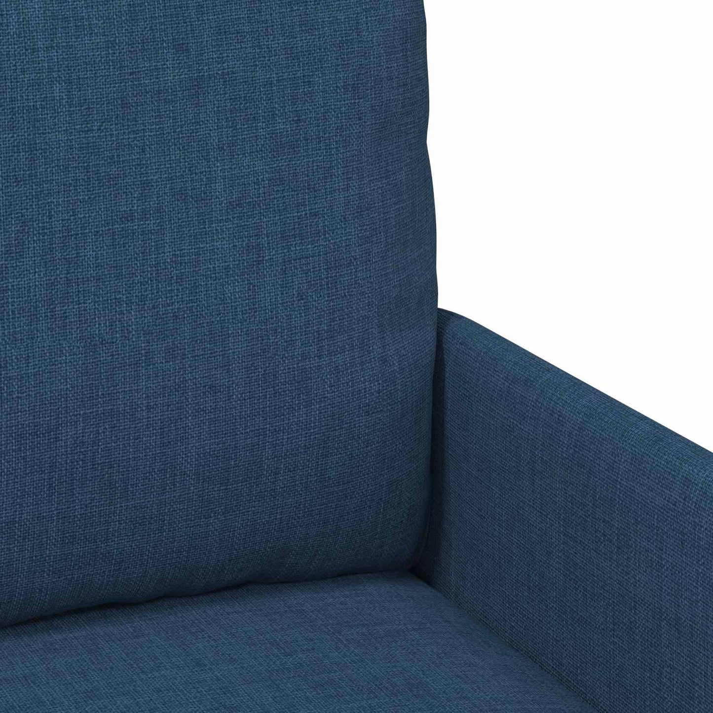 vidaXL Σετ Καναπέ με μαξιλάρι 3 pcs Μπλε 115 x 56 x 80 εκ Κόντρα πλακέ