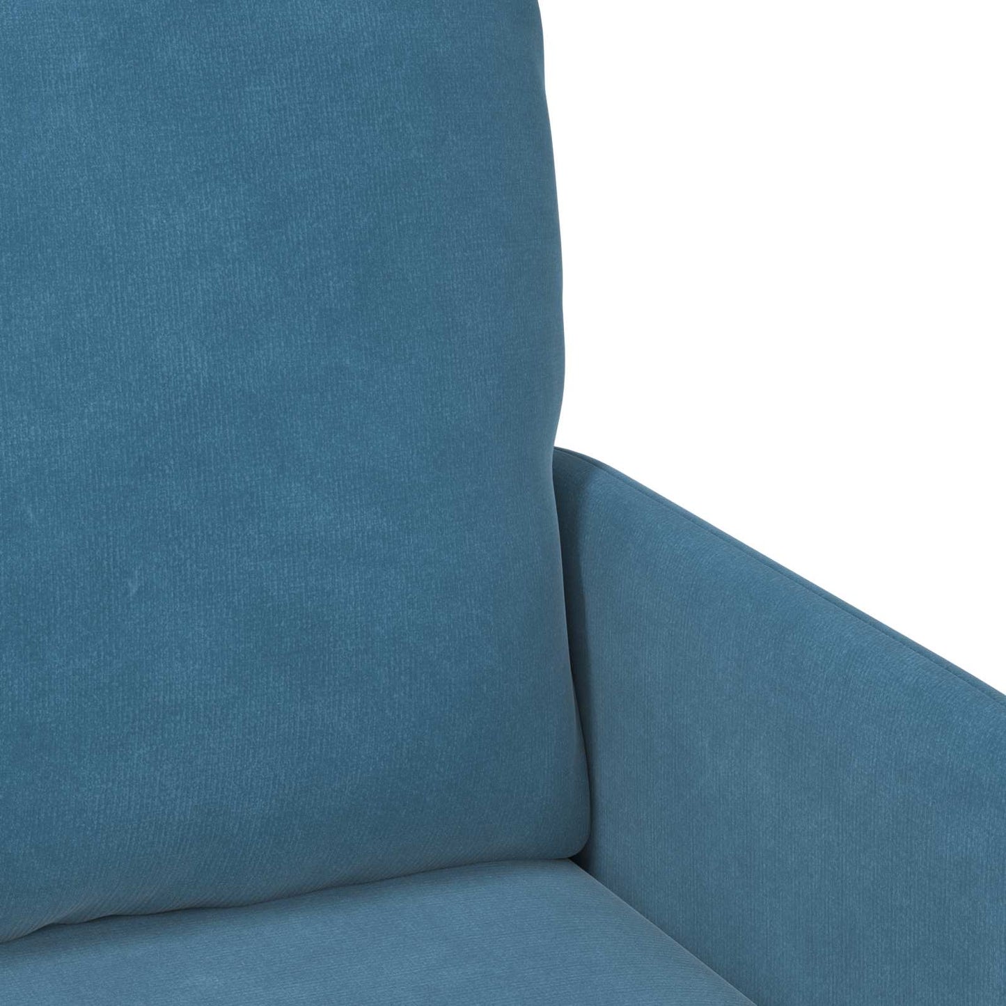 vidaXL Σετ Καναπέ με μαξιλάρι 3 pcs Μπλε 115 x 56 x 80 εκ Κόντρα πλακέ