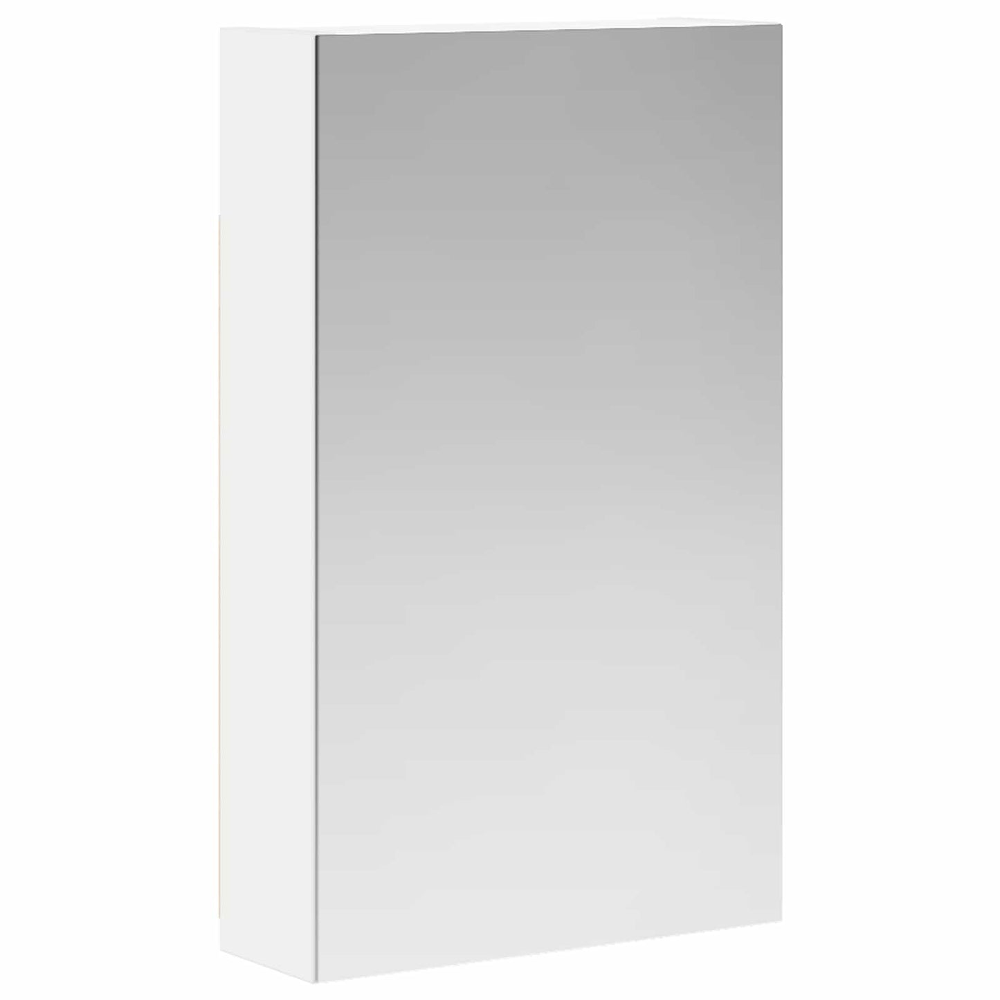 vidaXL Καθρέφτης Ντουλάπα Μπάνιου Λευκό 30 x 10,5 x 50 εκ
