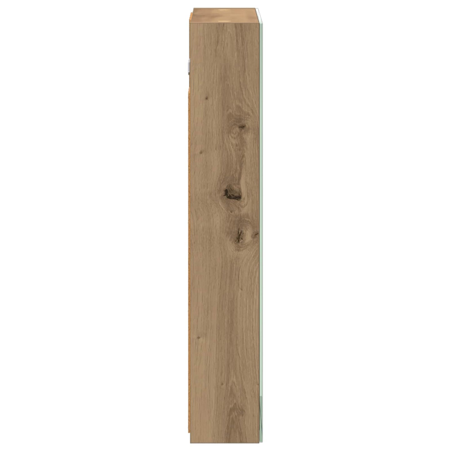 vidaXL Καθρέφτης Ντουλάπα Μπάνιου Artisan Δρυς 40 x 10,5 x 60,5 cm