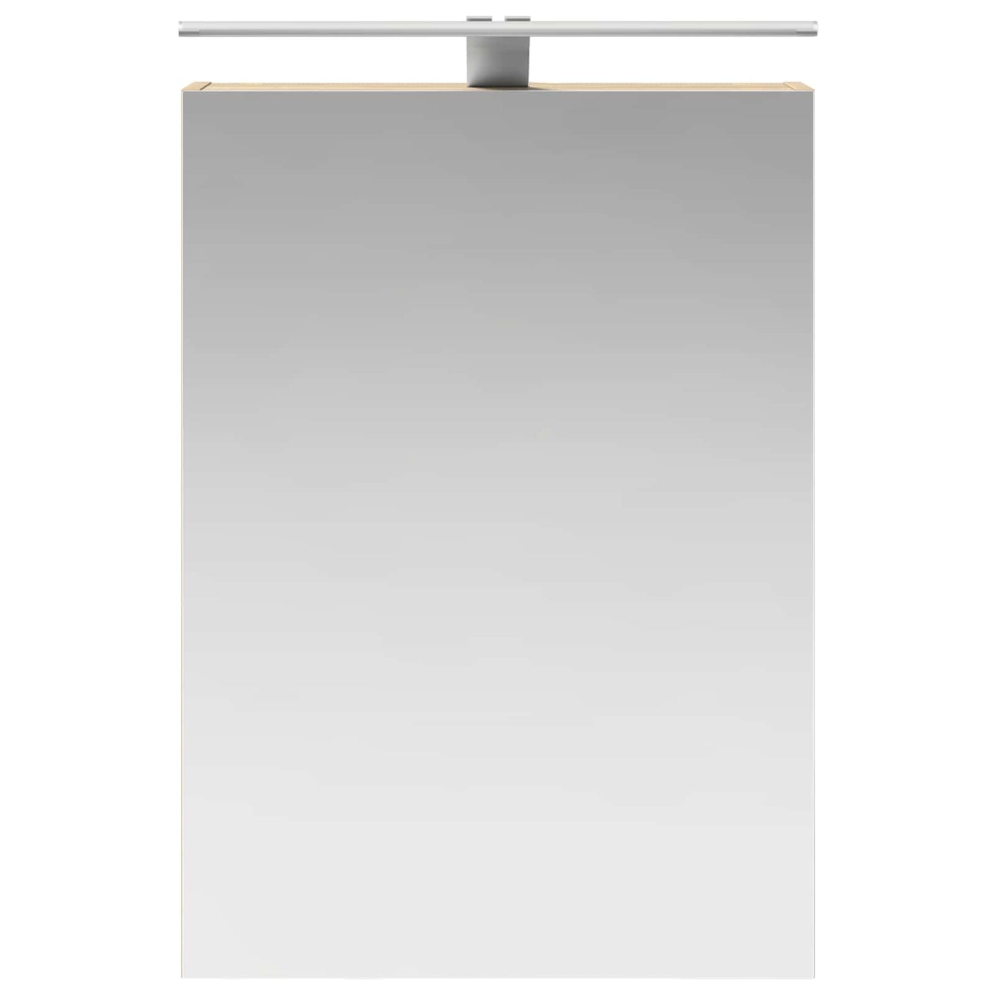 vidaXL Καθρέφτης Ντουλάπα Μπάνιου Δρύς Sonoma 50 x 14,5 x 70 εκ