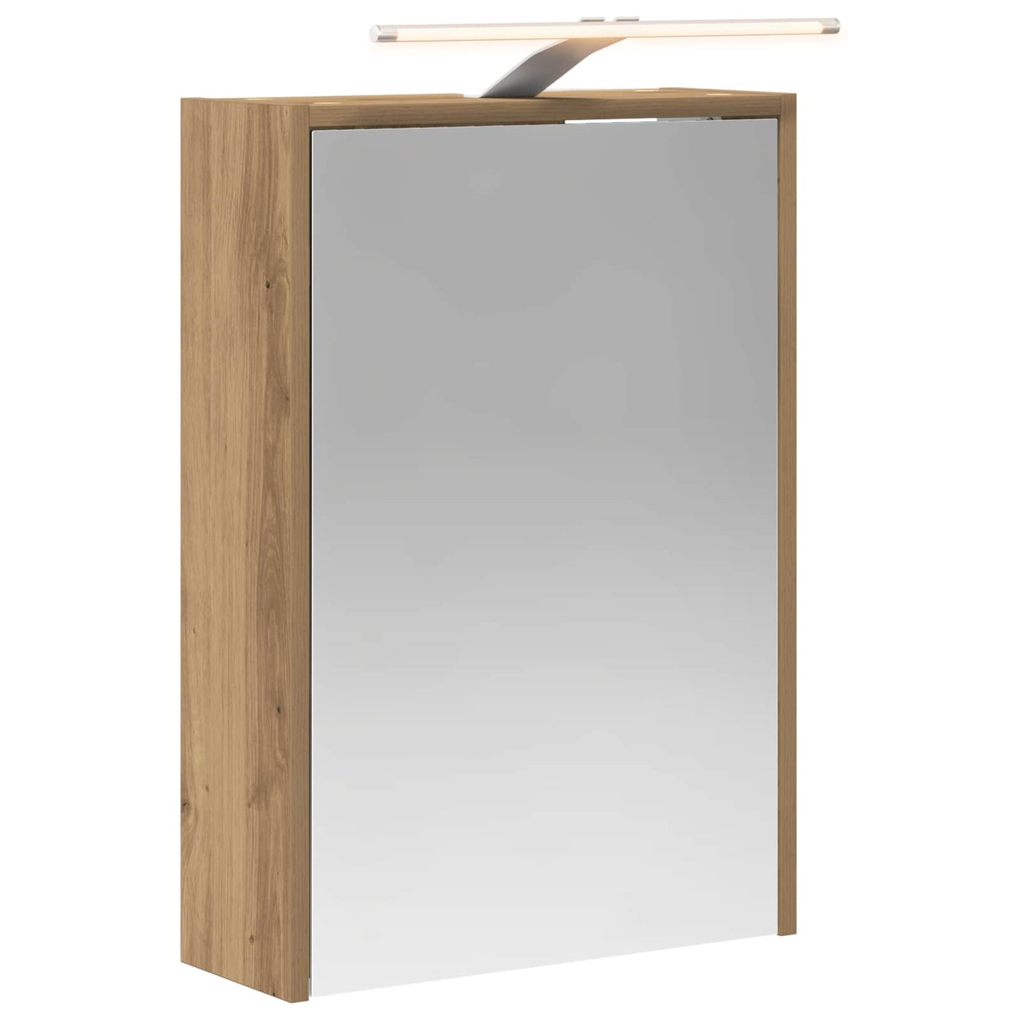 vidaXL Καθρέφτης Ντουλάπα Μπάνιου Artisan Δρυς 43 x 16 x 62.5 εκ.