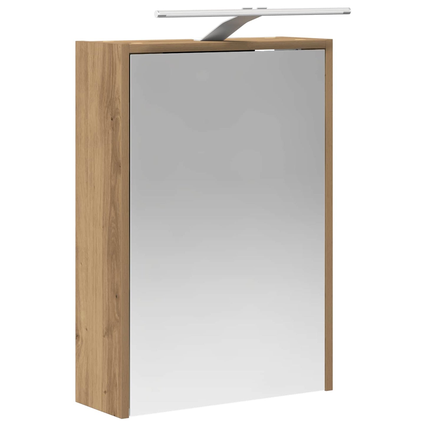 vidaXL Καθρέφτης Ντουλάπα Μπάνιου Artisan Δρυς 43 x 16 x 62.5 εκ.