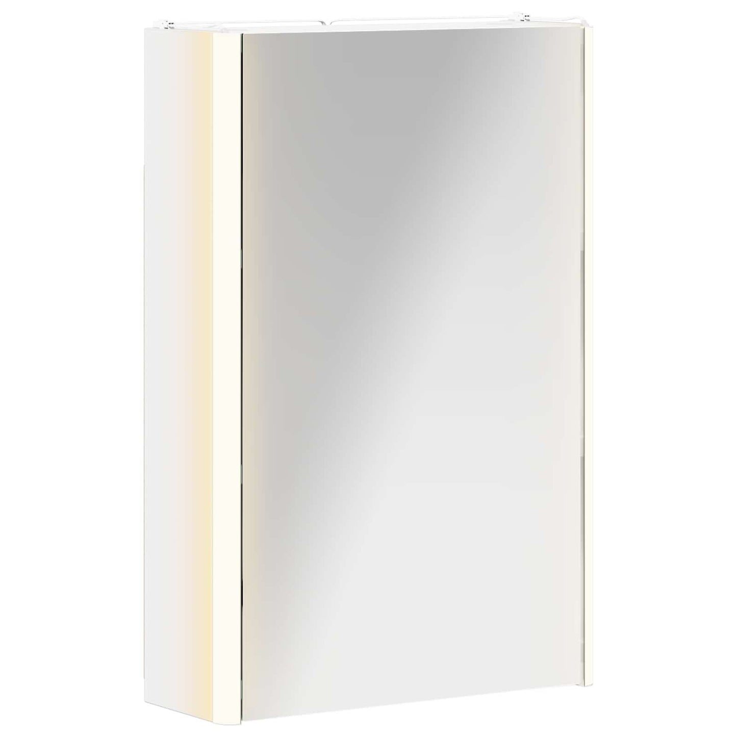 vidaXL Καθρέφτης Ντουλάπα Μπάνιου Λευκό 33 x 11,5 x 50 εκ.