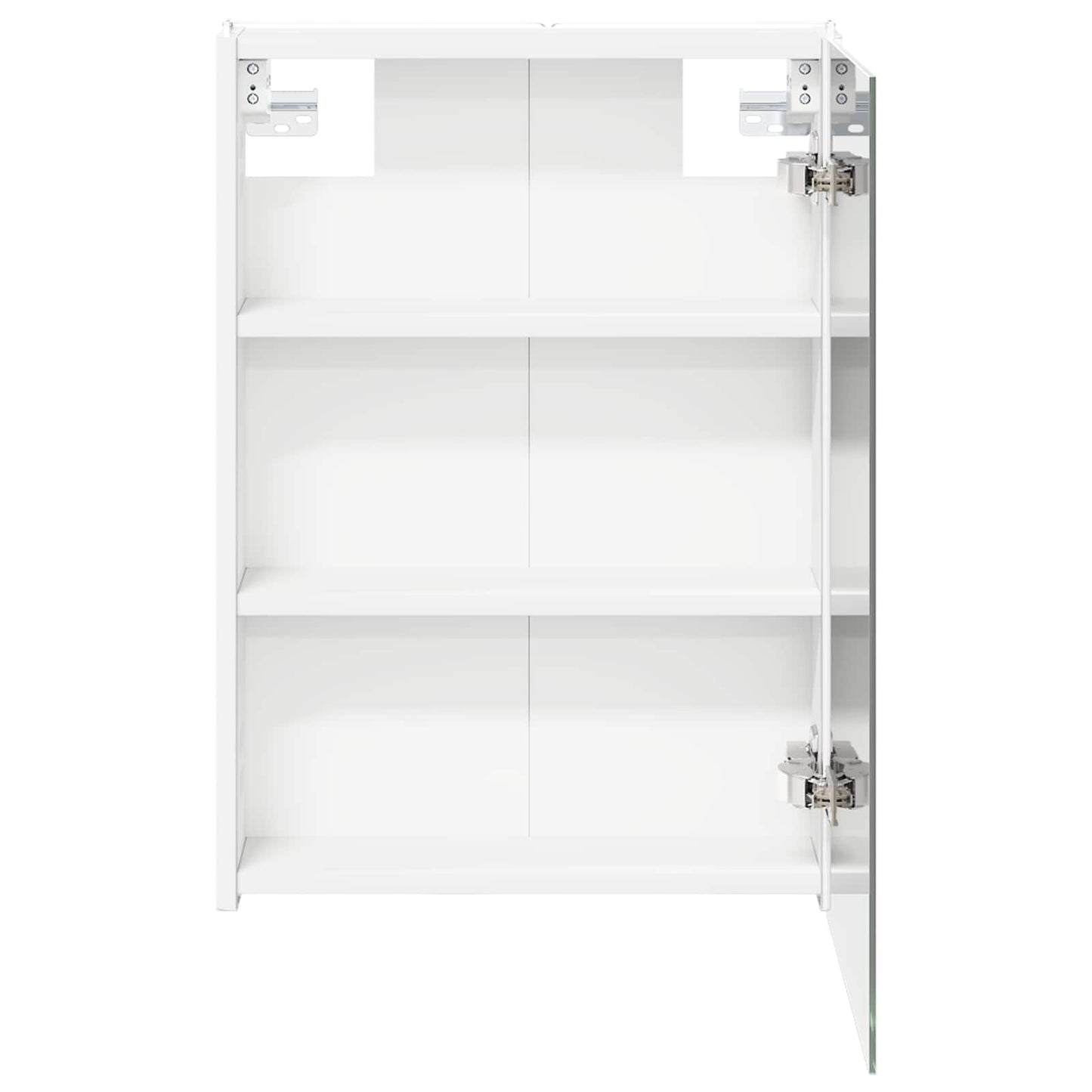 vidaXL Καθρέφτης Ντουλάπα Μπάνιου Λευκό 43 x 11,5 x 60,5 εκ.