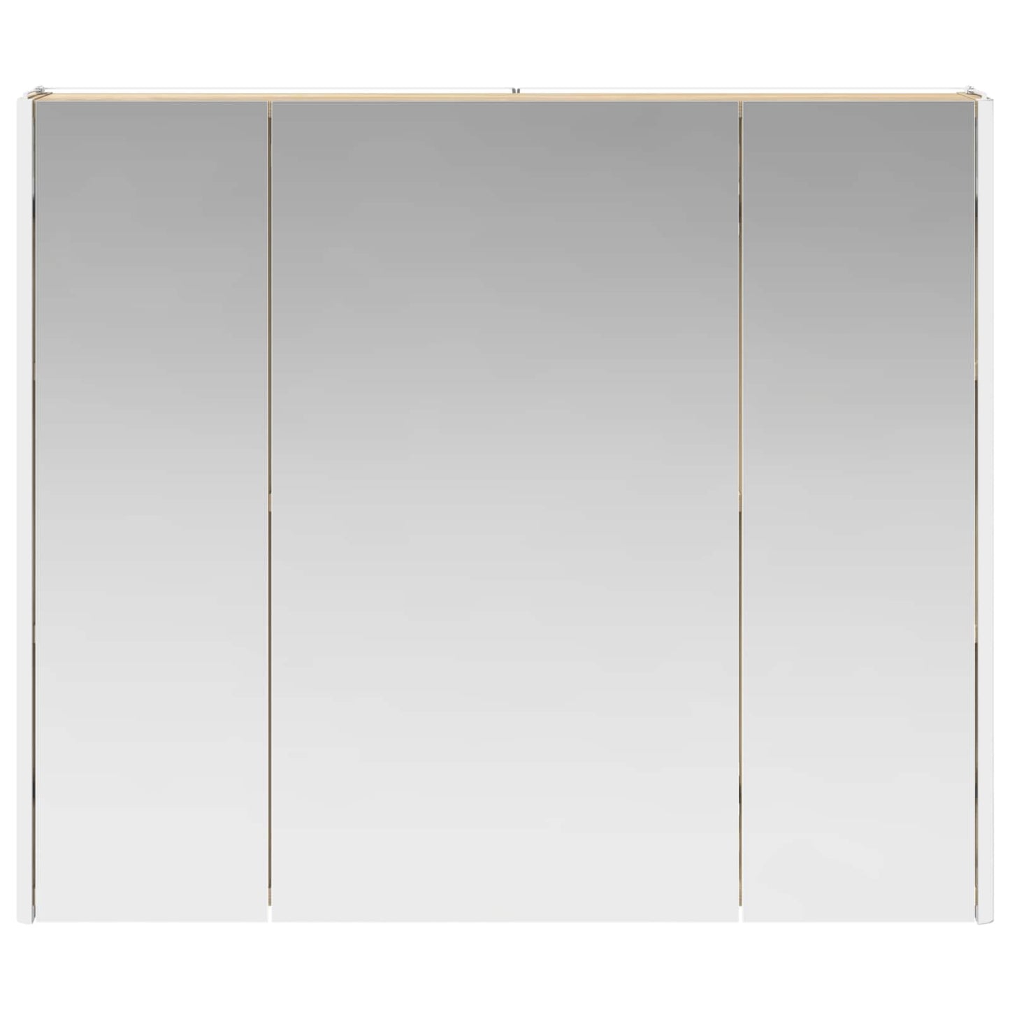 vidaXL Καθρέφτης Ντουλάπα Μπάνιου Δρύς Sonoma 83,5 x 15,5 x 70 εκ.