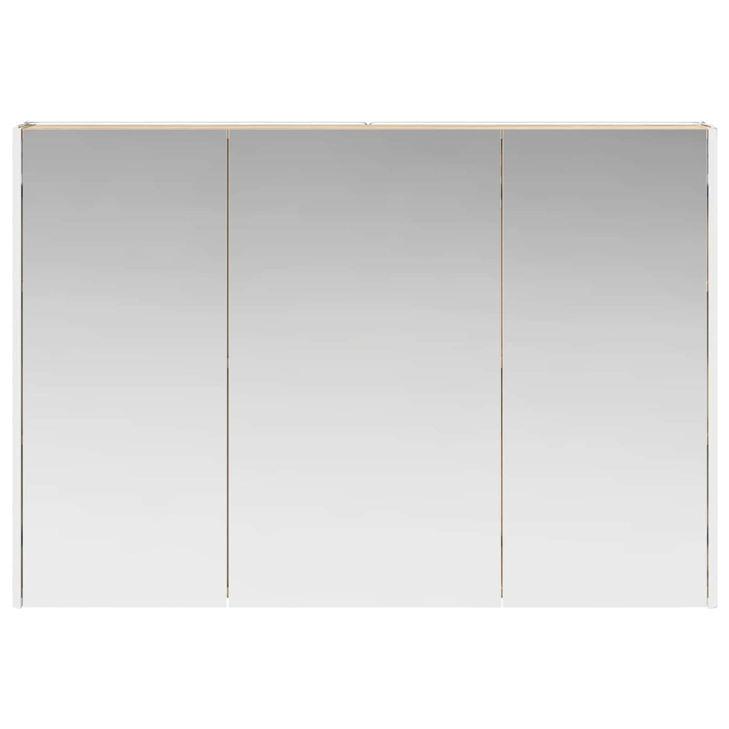 vidaXL Καθρέφτης Ντουλάπα Μπάνιου Δρύς Sonoma 103,5 x 15,5 x 70 εκ.