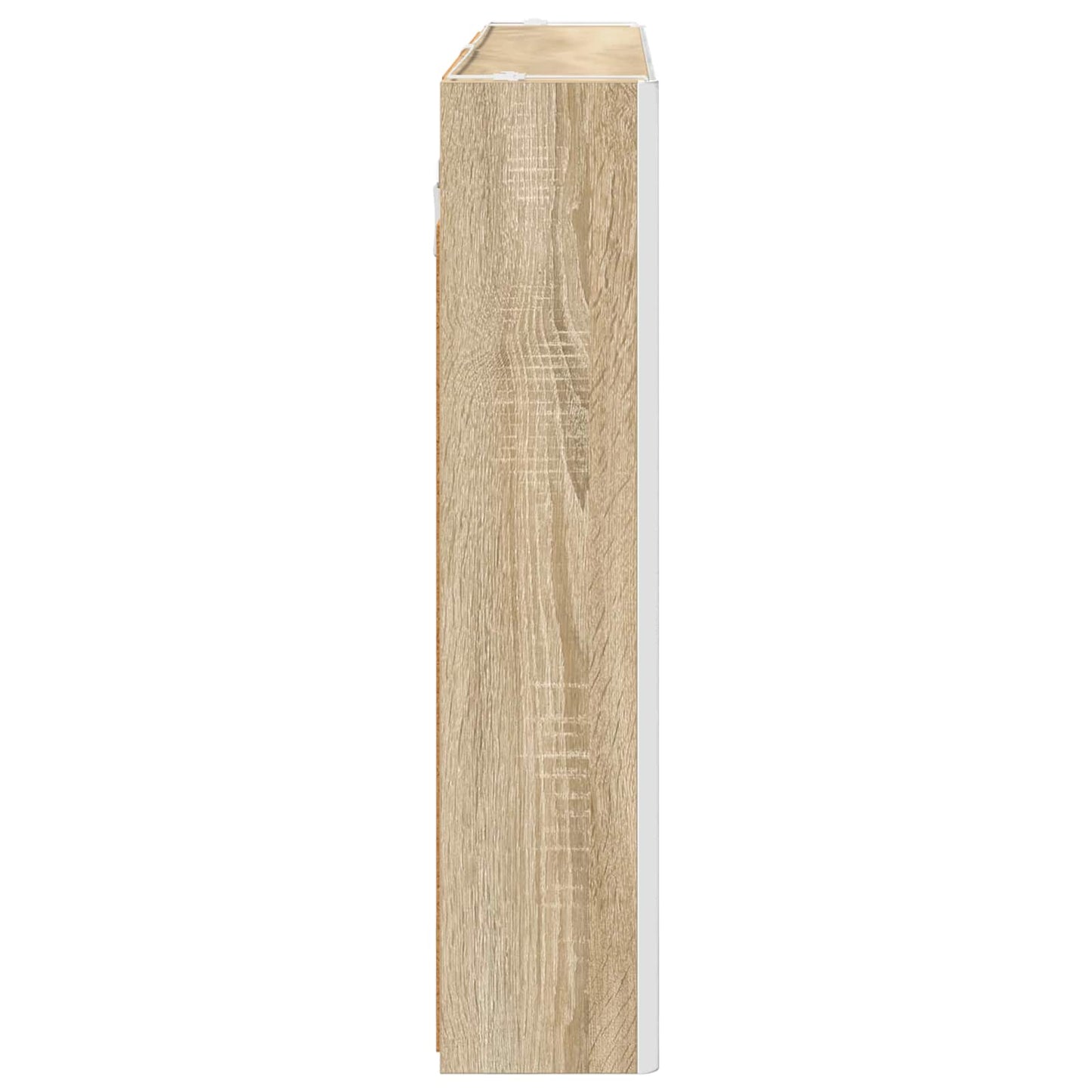 vidaXL Καθρέφτης Ντουλάπα Μπάνιου Δρύς Sonoma 103,5 x 15,5 x 70 εκ.