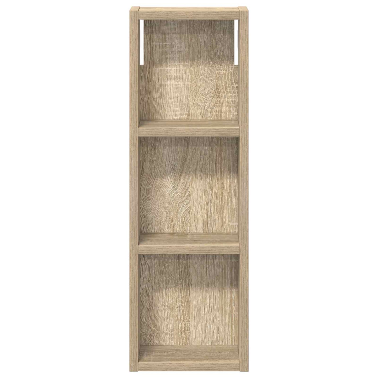 vidaXL Ντουλάπα τοίχου μπάνιου με ράφι Δρύς Sonoma 20 x 10 x 60,5 εκ