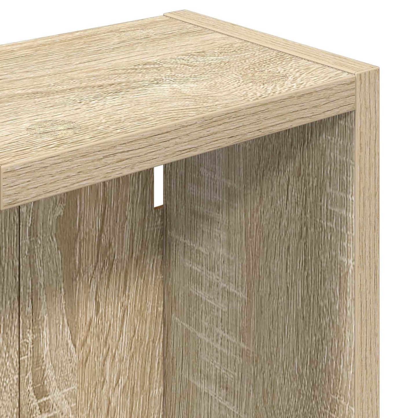 vidaXL Ντουλάπα τοίχου μπάνιου με ράφι Δρύς Sonoma 20 x 14 x 70 εκ