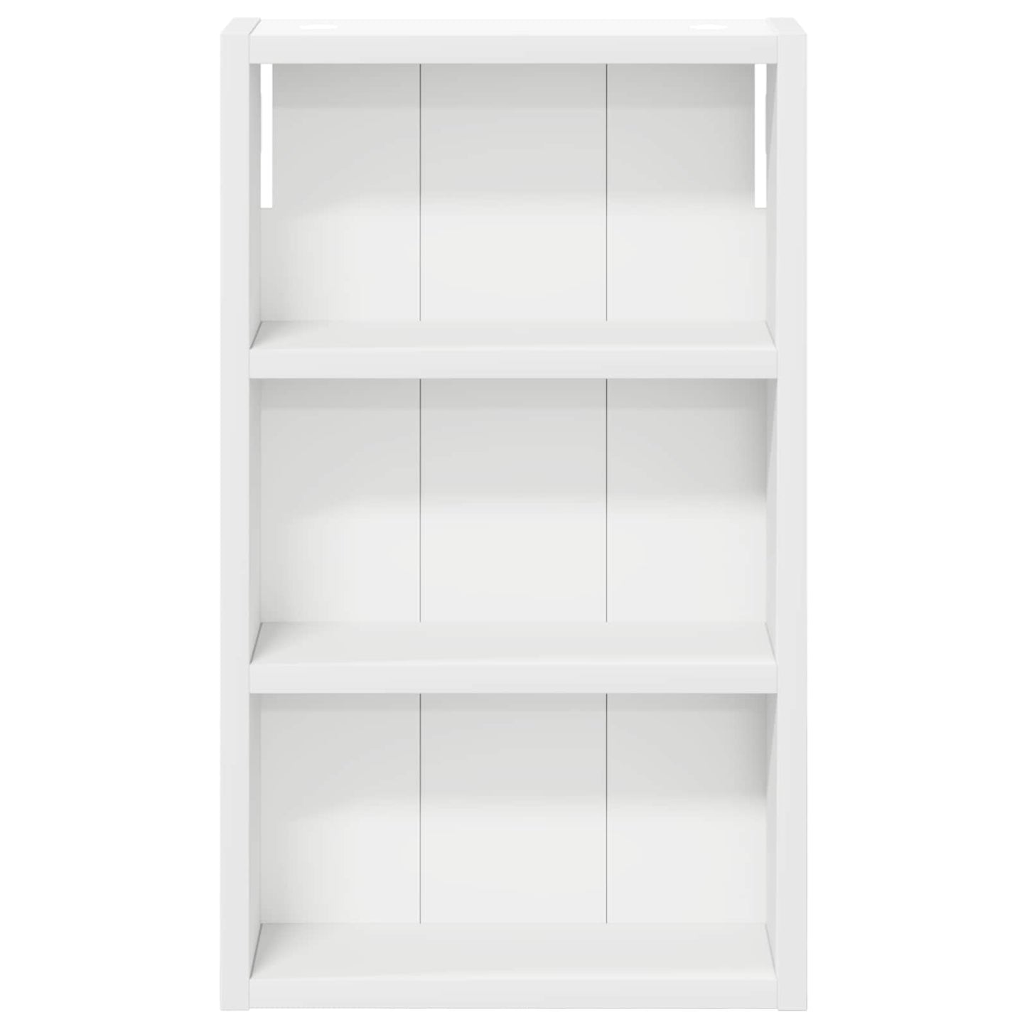 vidaXL Ντουλάπα τοίχου μπάνιου με ράφι Λευκός 30 x 10 x 50 εκ