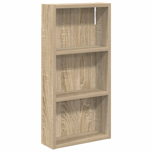 vidaXL Ντουλάπα τοίχου μπάνιου με ράφι Δρύς Sonoma 30 x 10 x 60,5 εκ