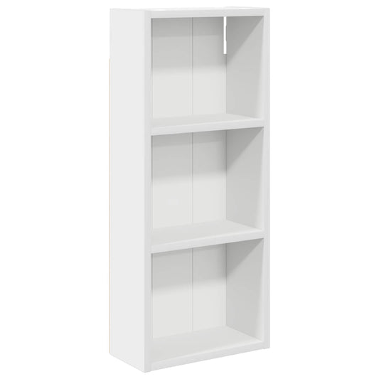 vidaXL Ντουλάπα τοίχου μπάνιου με ράφι Λευκός 30 x 14 x 70 εκ