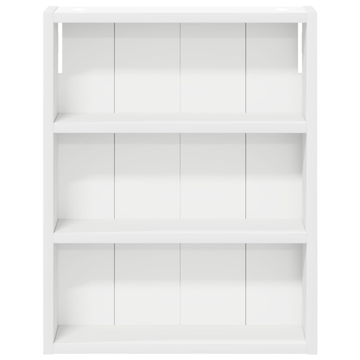 vidaXL Ντουλάπα τοίχου μπάνιου με ράφι Λευκός 40 x 10 x 50 εκ