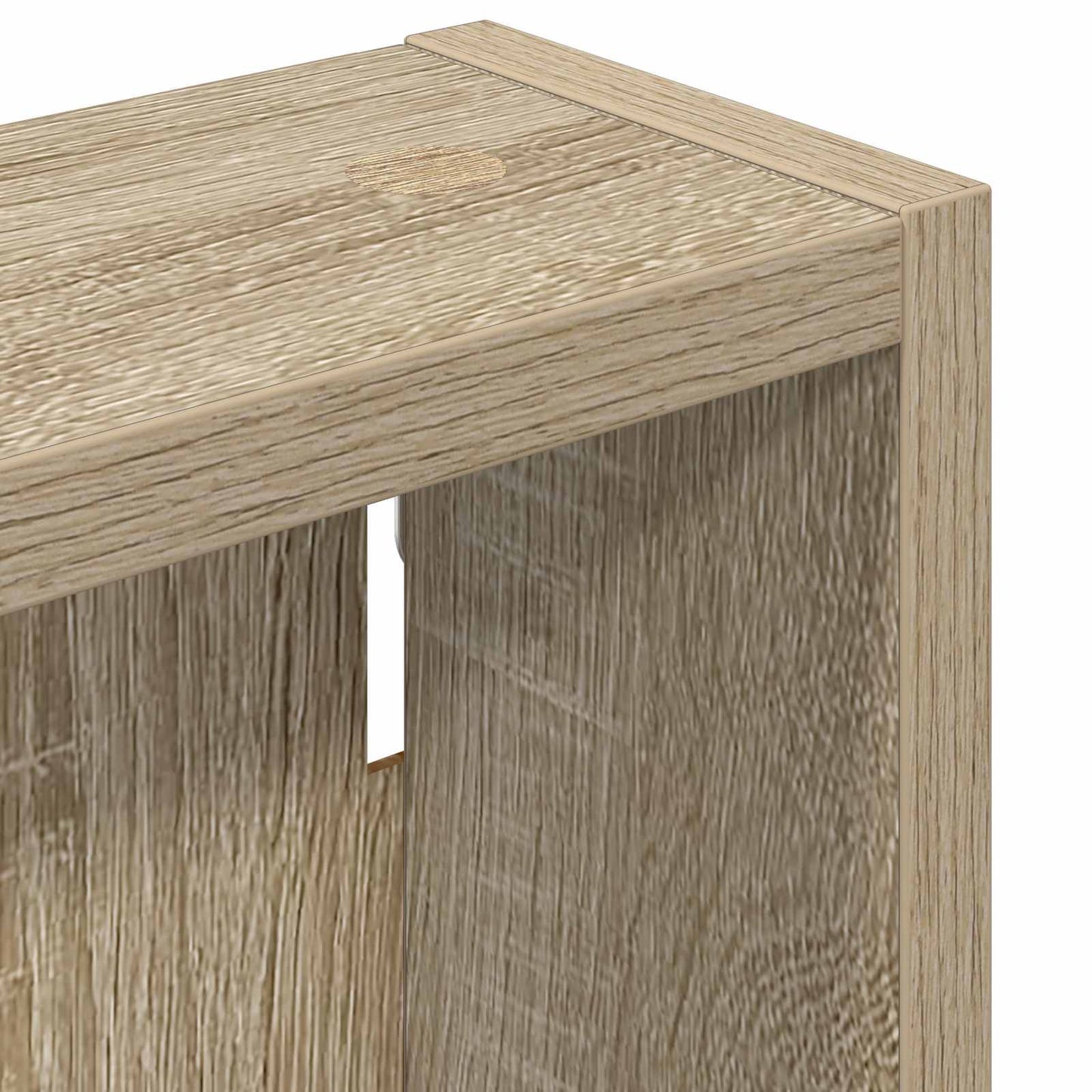 vidaXL Ντουλάπα τοίχου μπάνιου με ράφι Δρύς Sonoma 40 x 10 x 50 εκ