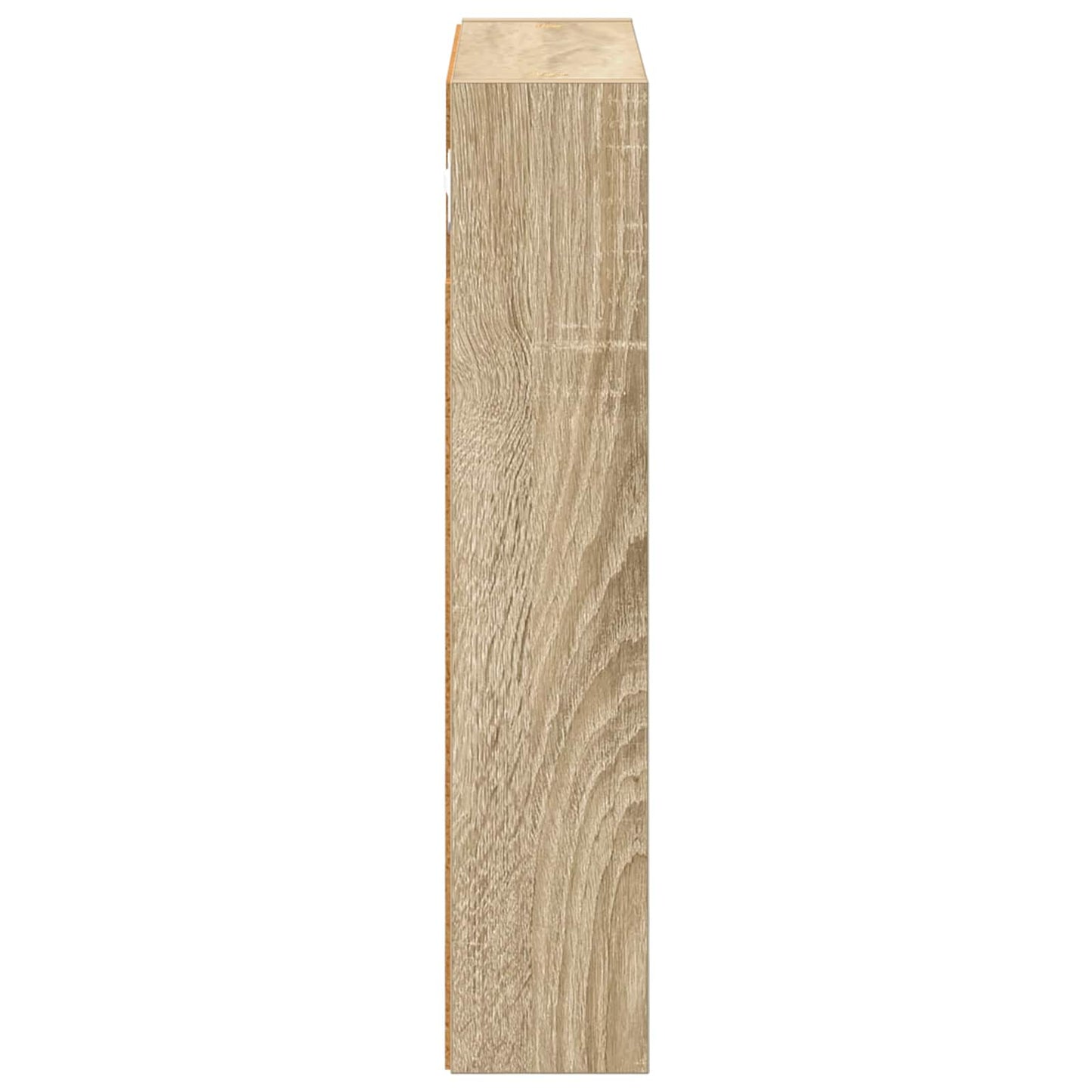 vidaXL Ντουλάπα τοίχου μπάνιου με ράφι Δρύς Sonoma 40 x 10 x 50 εκ