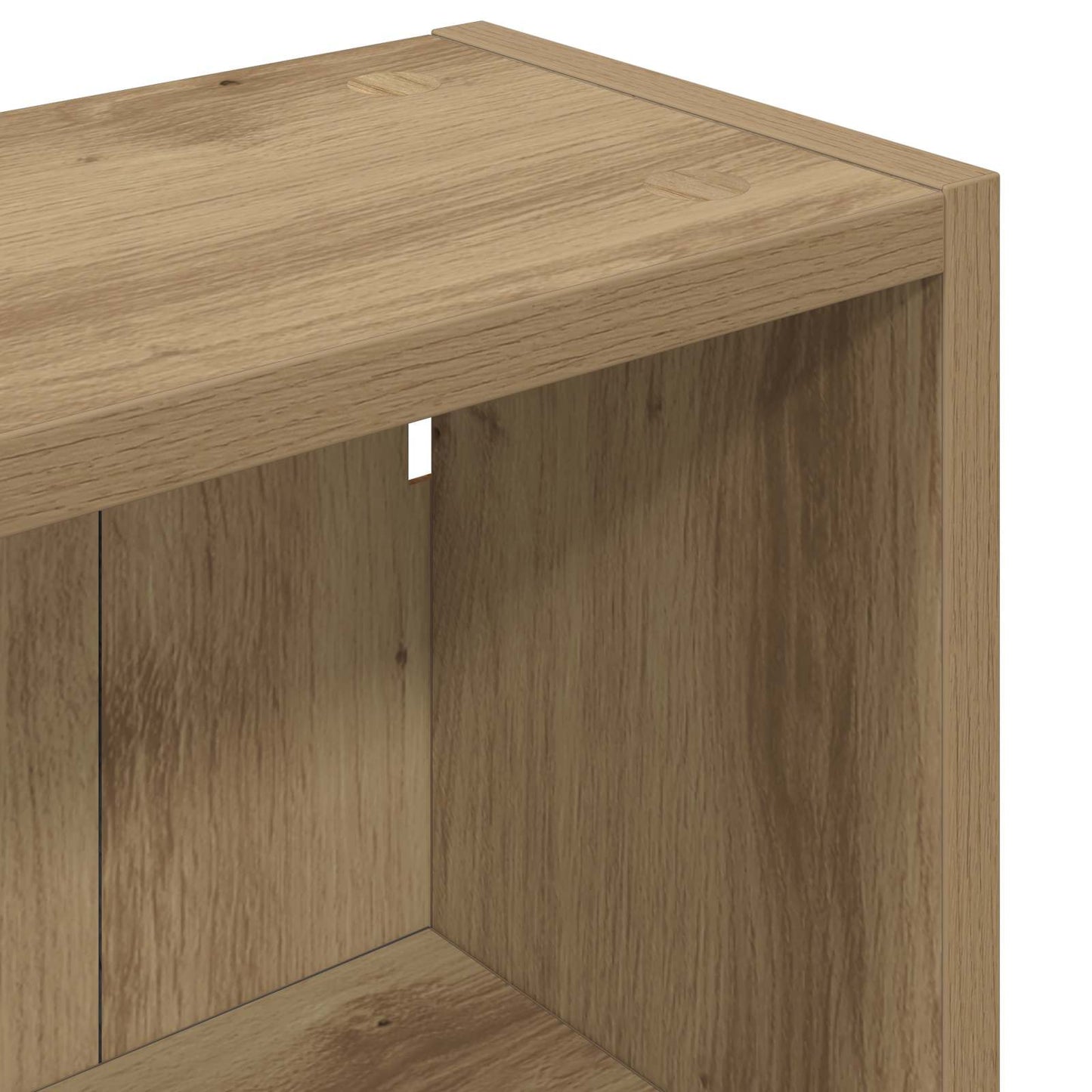 vidaXL Ντουλάπα τοίχου μπάνιου με ράφι Artisan Δρυς 40 x 16 x 62,5 εκ.