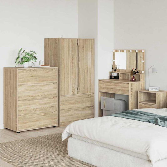 vidaXL Ντουλάπες Αποθήκευσης Δρύς Sonoma 80 x 48 x 105 εκ
