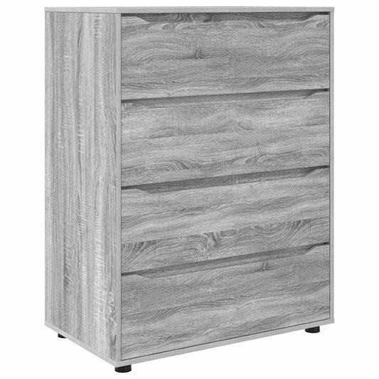 vidaXL Ντουλάπες Αποθήκευσης Γκρίζο Σονομα 80 x 48 x 105 εκ