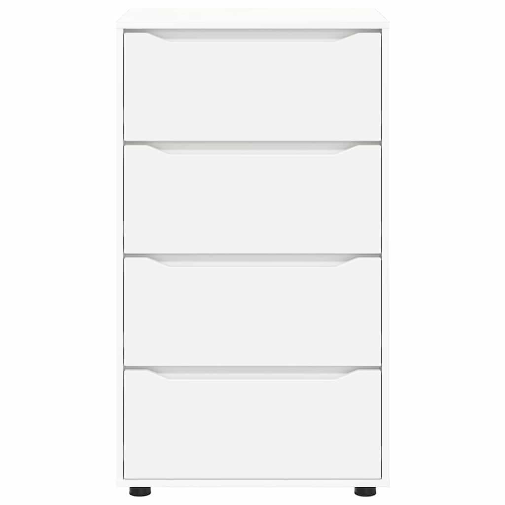 vidaXL Ντουλάπες Αποθήκευσης 2 pcs Λευκό 60 x 48 x 105 εκ.