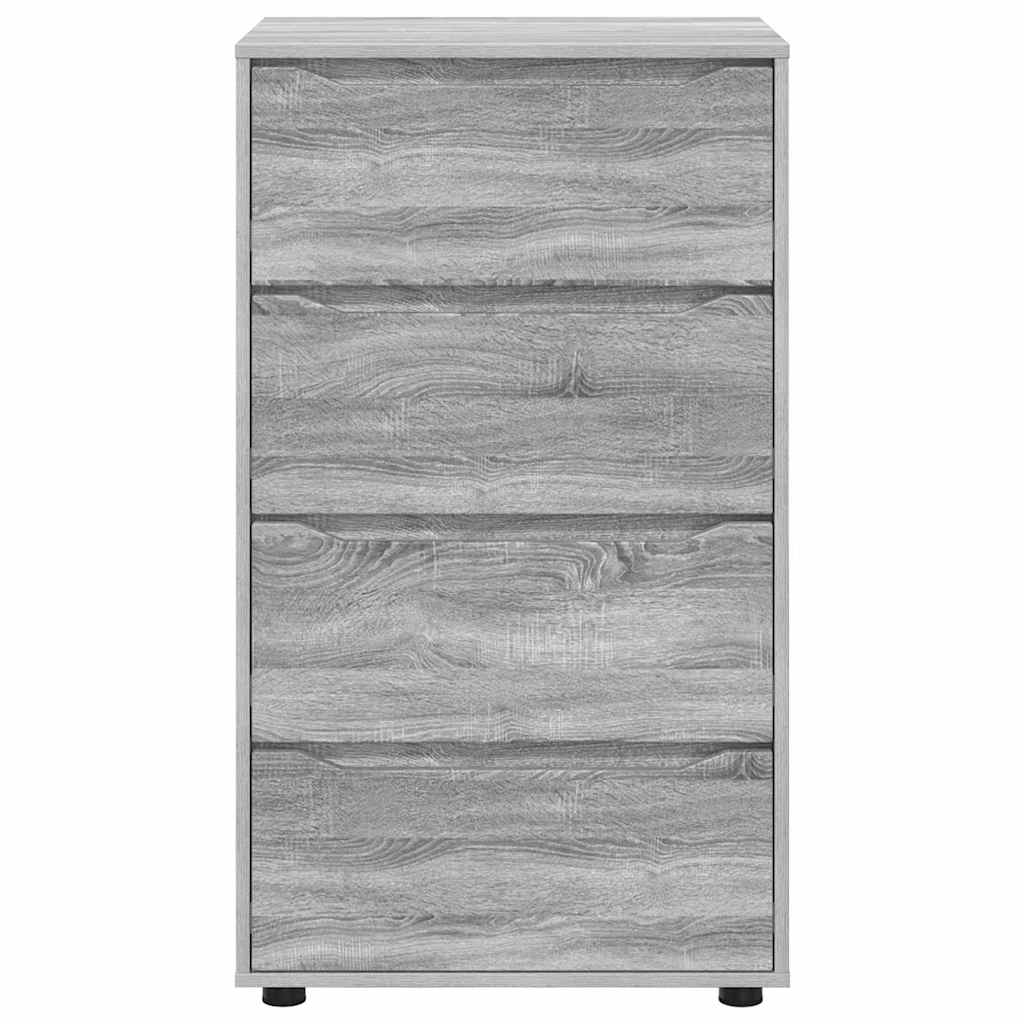 vidaXL Ντουλάπες Αποθήκευσης 2 pcs Γκρίζο Σονομα 60 x 48 x 105 εκ.