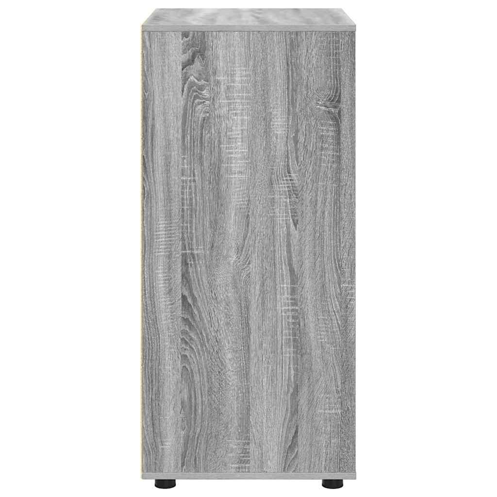 vidaXL Ντουλάπες Αποθήκευσης 2 pcs Γκρίζο Σονομα 60 x 48 x 105 εκ.