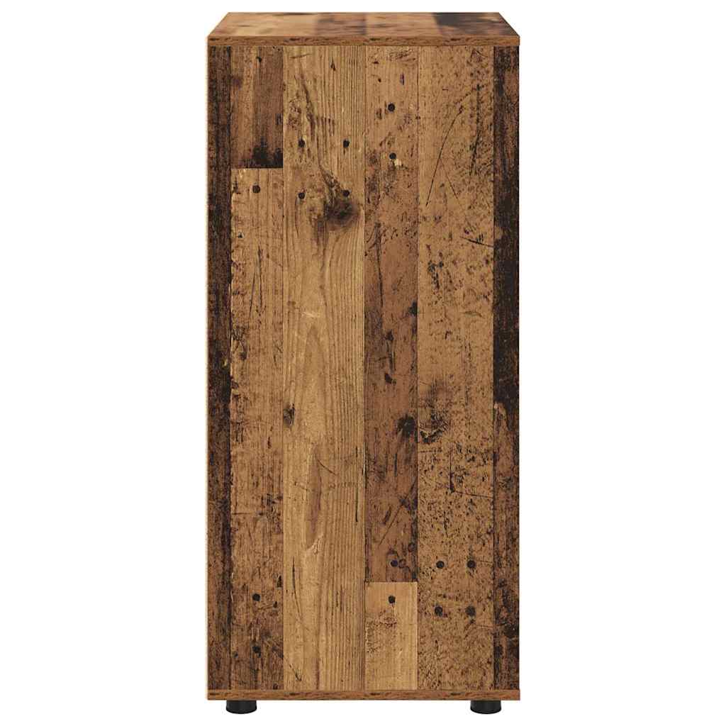 vidaXL Ντουλάπες Αποθήκευσης 2 pcs Παλιό Ξύλο 60 x 48 x 105 εκ.