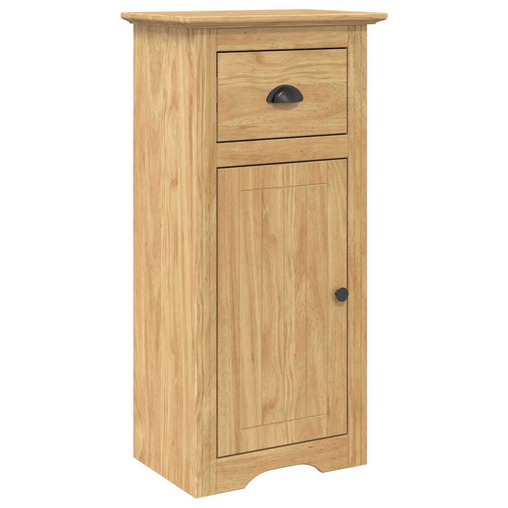 vidaXL Ντουλάπι Μπάνιου με συρτάρι BODO Μέλι Καφέ 44 x 30 x 90 εκ