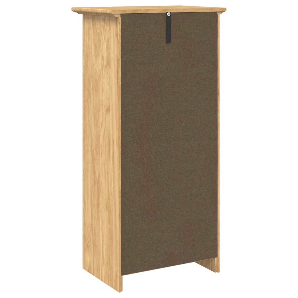 vidaXL Ντουλάπι Μπάνιου με συρτάρι BODO Μέλι Καφέ 44 x 30 x 90 εκ