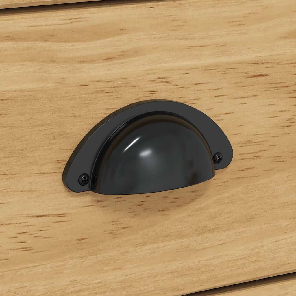vidaXL Τραπέζι κονσόλας με συρτάρι BODO Μέλι Καφέ 91 x 34.7 x 74 εκ.