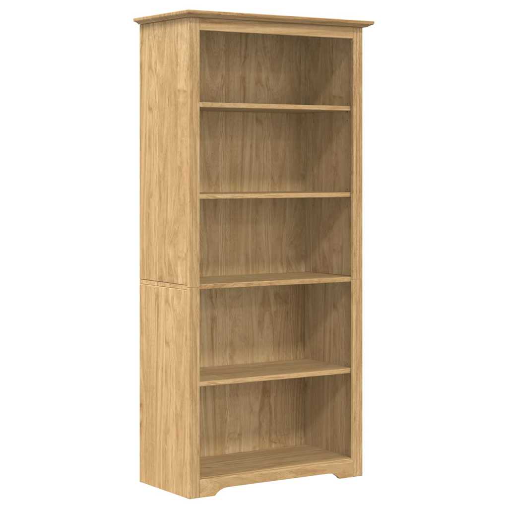 vidaXL Βιβλιοθήκη BODO Μέλι Καφέ 82 x 40 x 173 εκ. Επεξεργασμένο ξύλο
