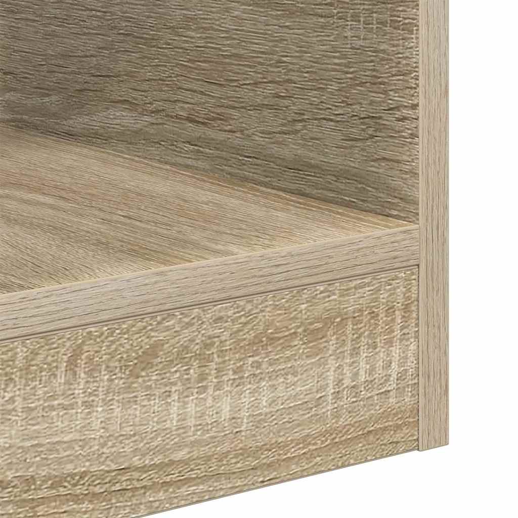 vidaXL End Table 2 pcs Δρύς Sonoma 30,5 x 30 x 45 εκ