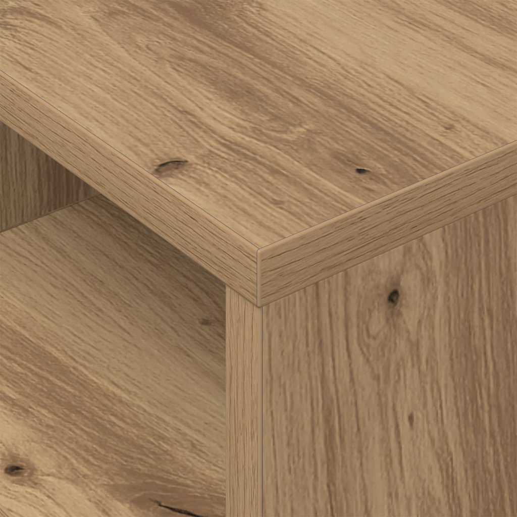 vidaXL End Table 2 pcs Artisan Oak 30,5 x 30 x 45 εκ