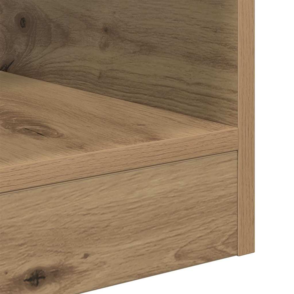 vidaXL End Table 2 pcs Artisan Oak 30,5 x 30 x 45 εκ