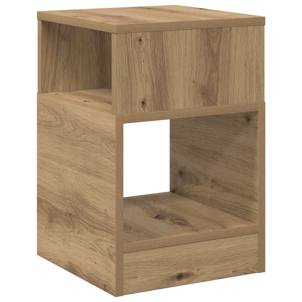 vidaXL End Table 2 pcs Artisan Oak 30,5 x 30 x 45 εκ